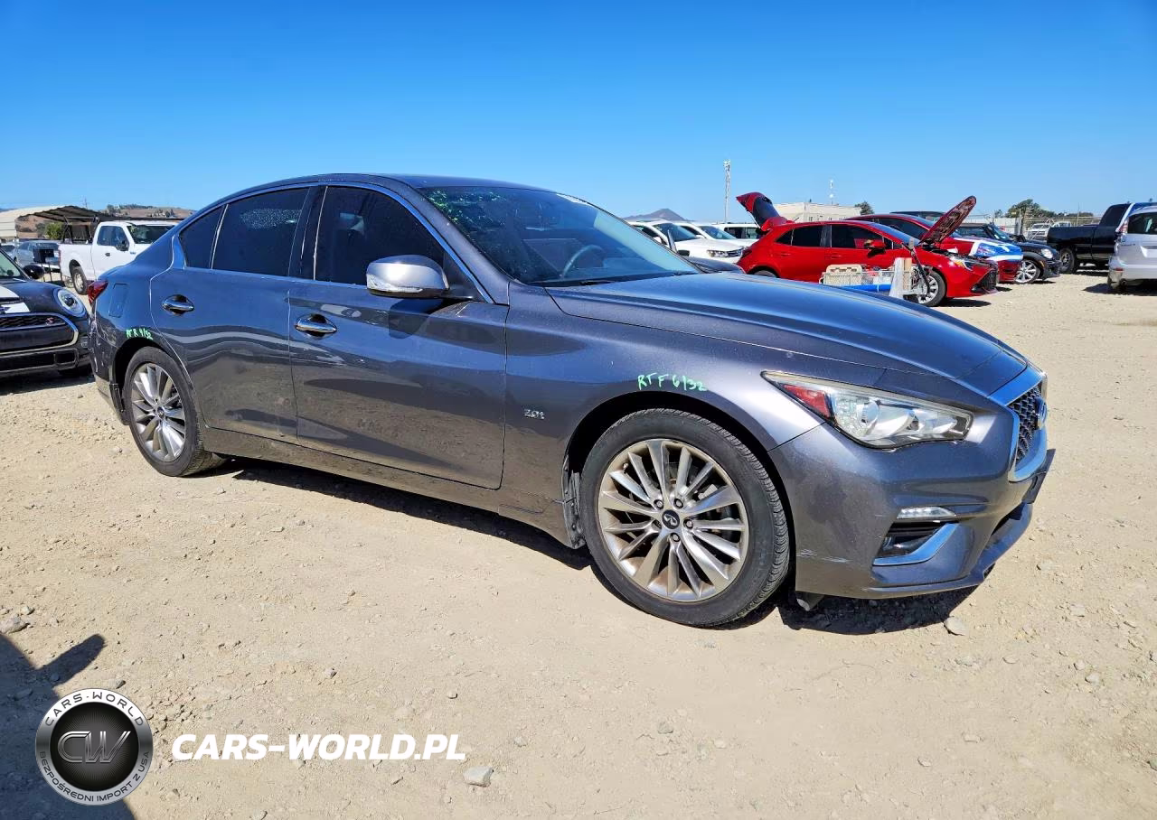 2018 Infiniti Q50 2.0T Luxe VIN:JN1CV7AP9JM241202 - 4