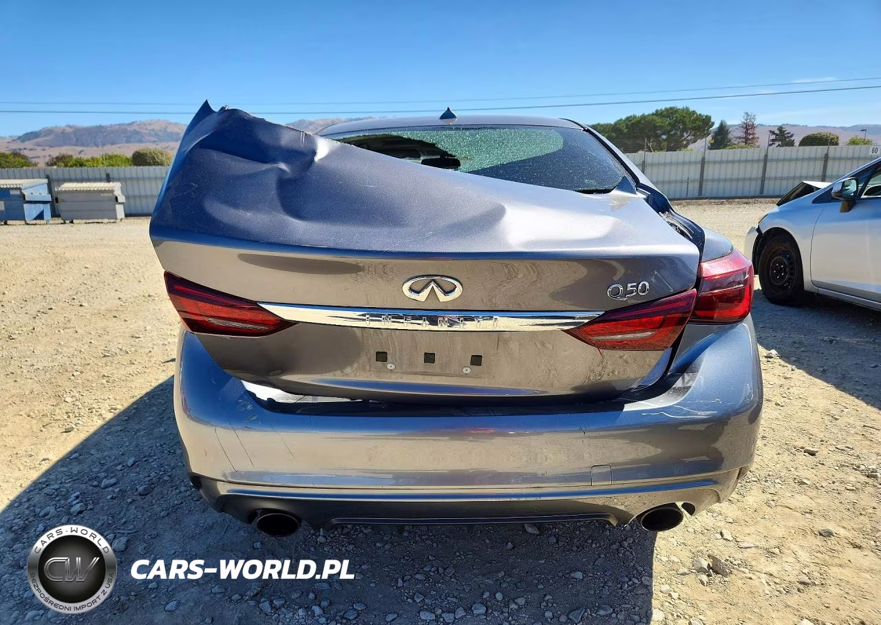 2018 Infiniti Q50 2.0T Luxe VIN:JN1CV7AP9JM241202 - 6