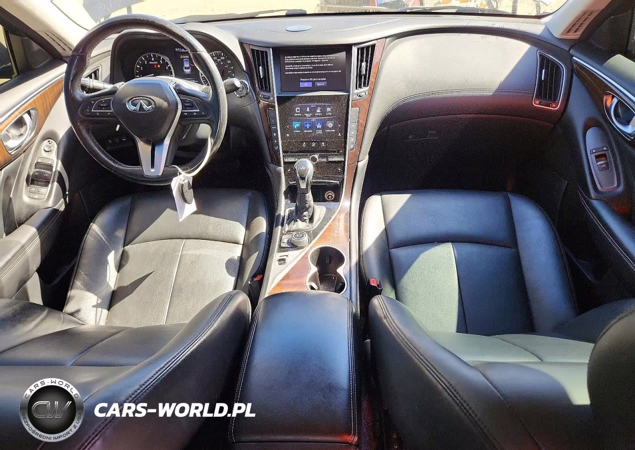 2018 Infiniti Q50 2.0T Luxe VIN:JN1CV7AP9JM241202 - 8