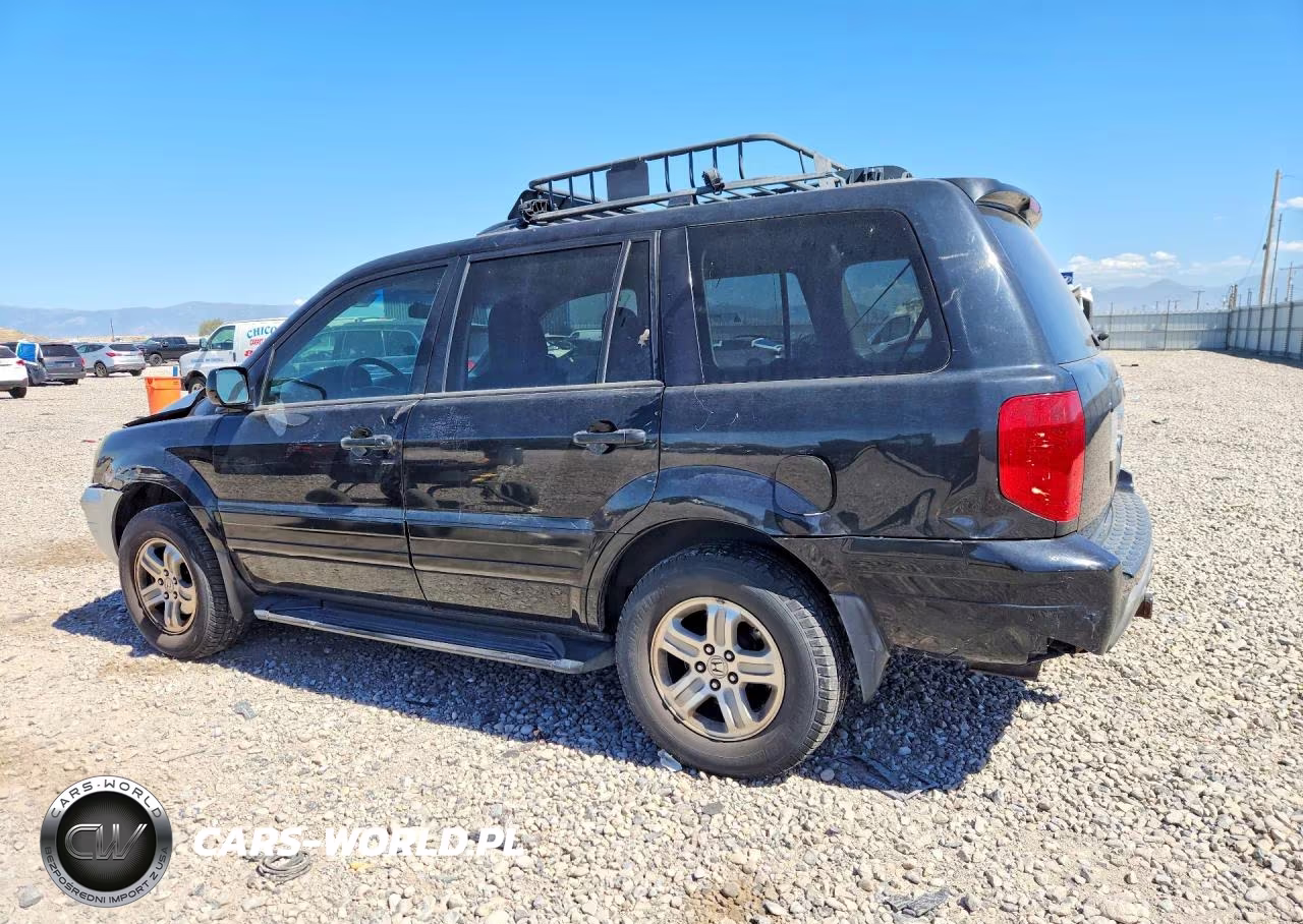 2003 Honda Pilot Exl VIN:2HKYF18533H589799 - 2