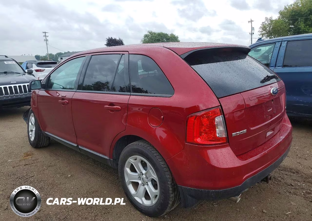 2013 Ford Edge Sel VIN:2FMDK3JC8DBC92261 - 2