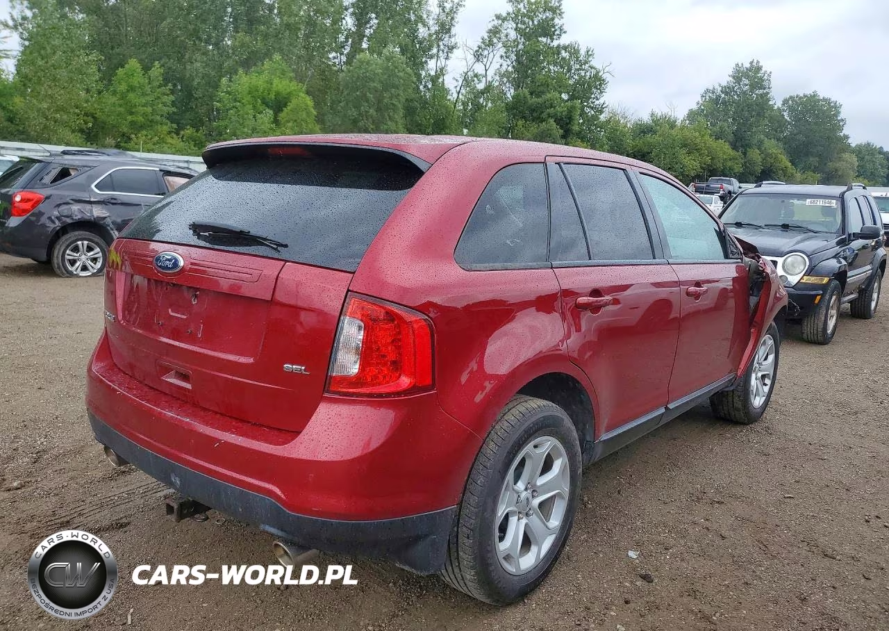 2013 Ford Edge Sel VIN:2FMDK3JC8DBC92261 - 3