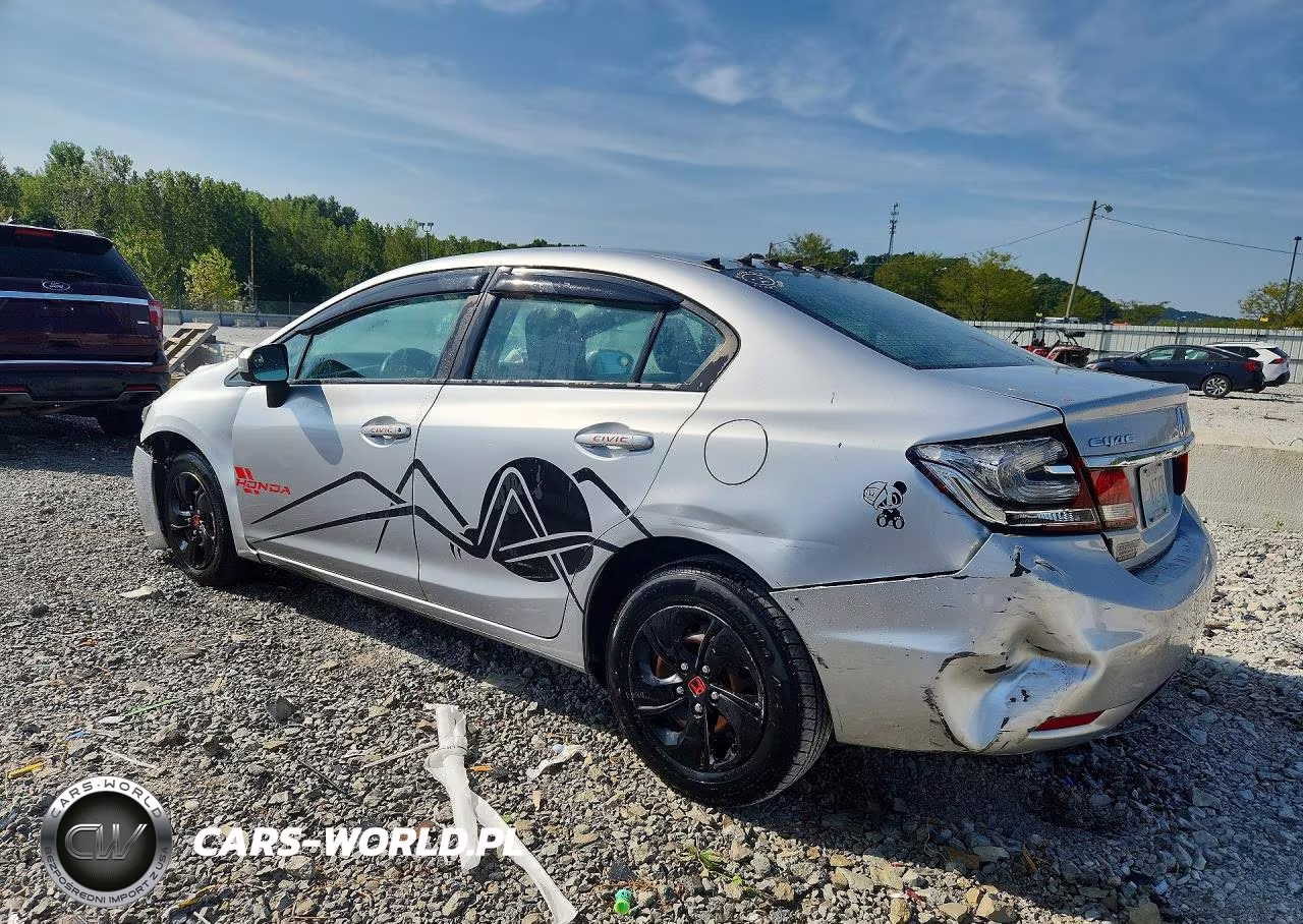 2014 Honda Civic Lx VIN:2HGFB2F52EH546970 - 2