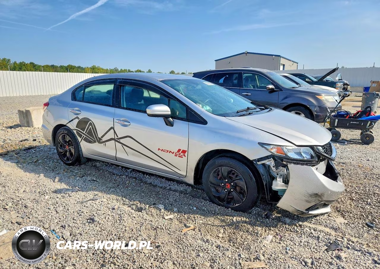 2014 Honda Civic Lx VIN:2HGFB2F52EH546970 - 4