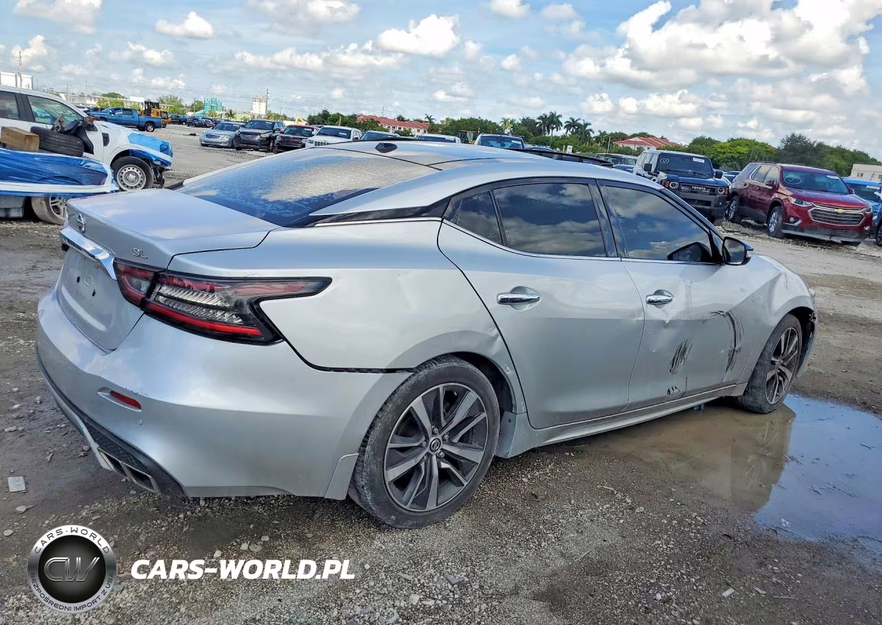 2020 Nissan Maxima Sl VIN:1N4AA6DV8LC372527 - 3