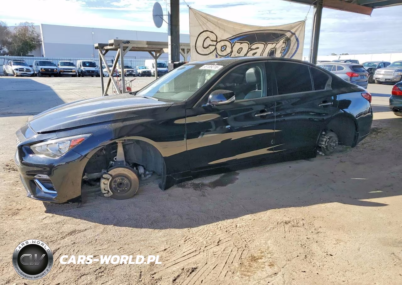 2021 Infiniti Q50 Luxe VIN:JN1EV7BP3MM704835 - 1