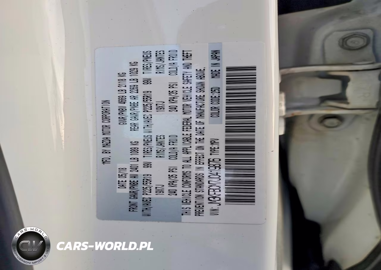 2018 Mazda Cx-5 Touring VIN:JM3KFBCM7J0419876 - 14