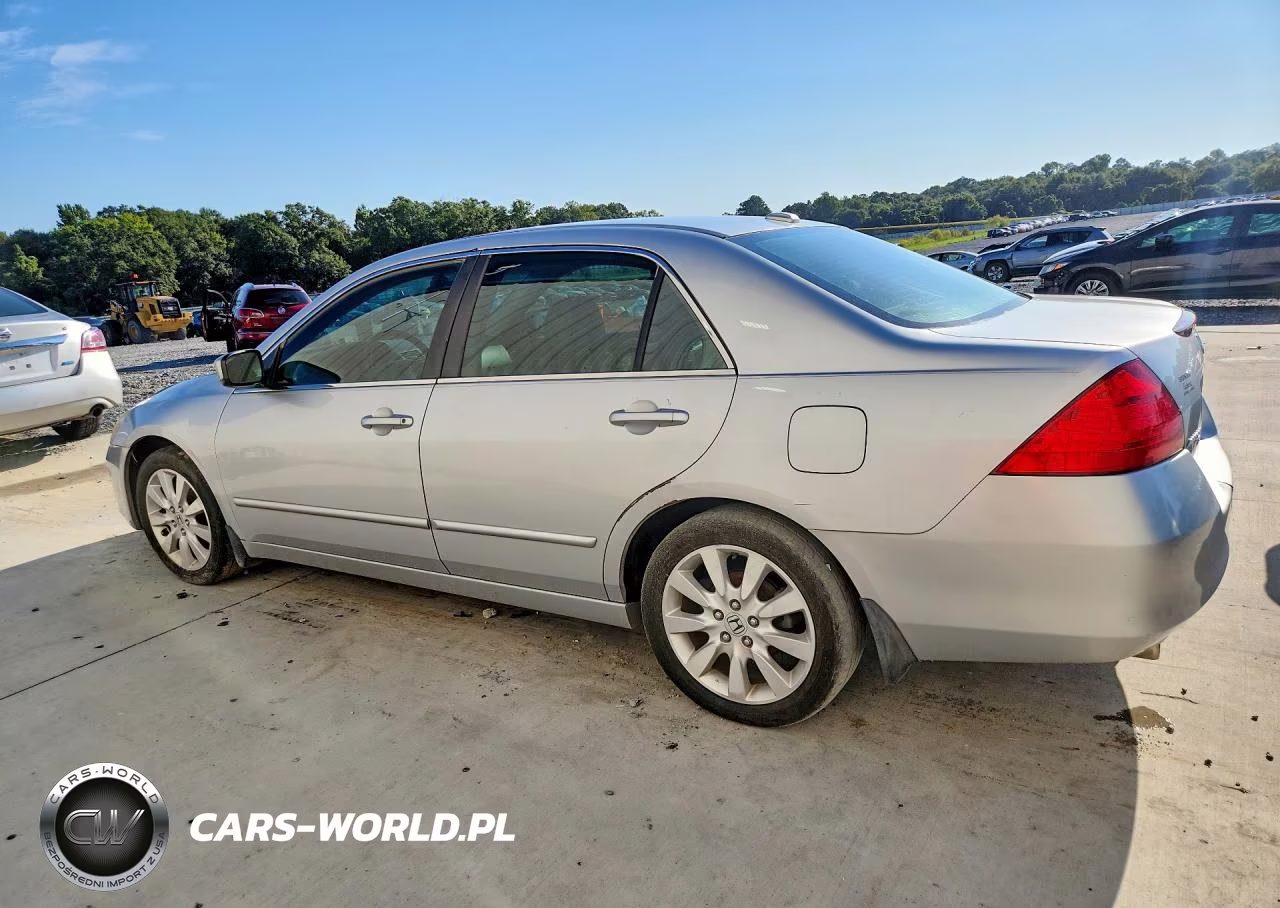 2007 Honda Accord Ex VIN:1HGCM66527A021655 - 2