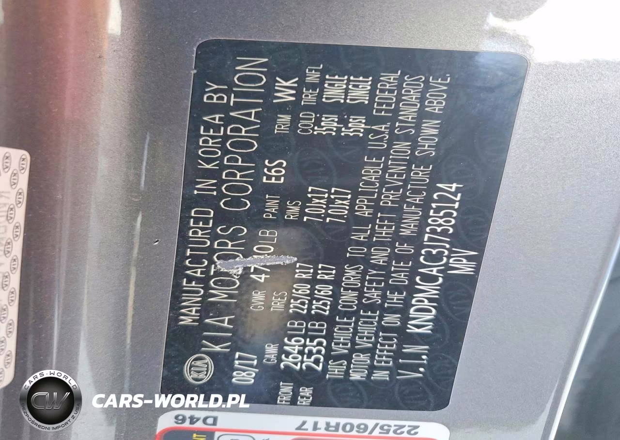 2018 Kia Sportage Lx VIN:KNDPMCAC3J7385124 - 13