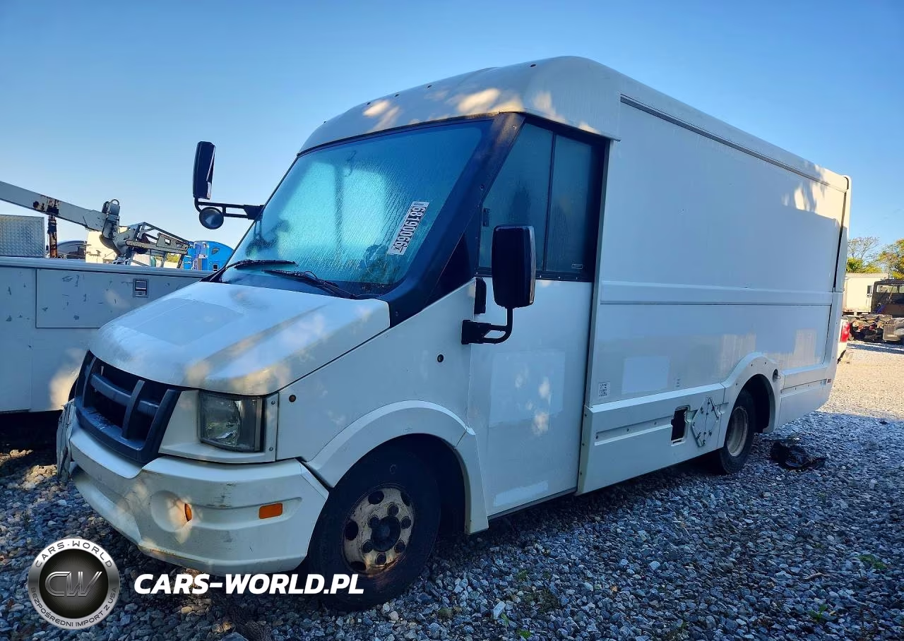 2013 Isuzu Npr Delivery Truck VIN:JALB4T179D7W01333 - 1
