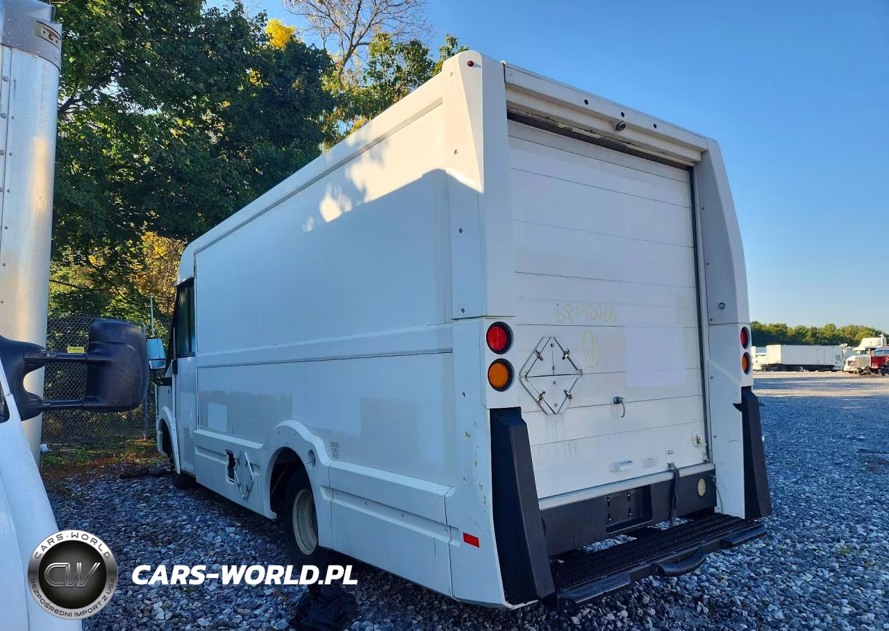 2013 Isuzu Npr Delivery Truck VIN:JALB4T179D7W01333 - 2