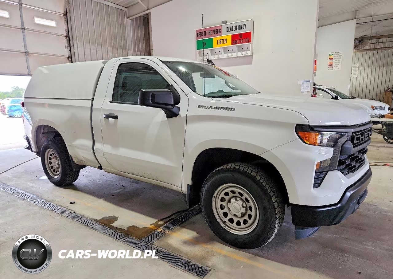 2023 Chevrolet Silverado C1500 VIN:3GCNAAEKXPG348526 - 4
