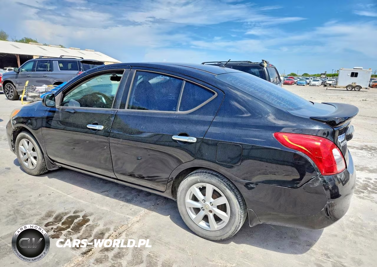 2014 Nissan Versa 1.6 Sv VIN:3N1CN7AP2EL870073 - 2