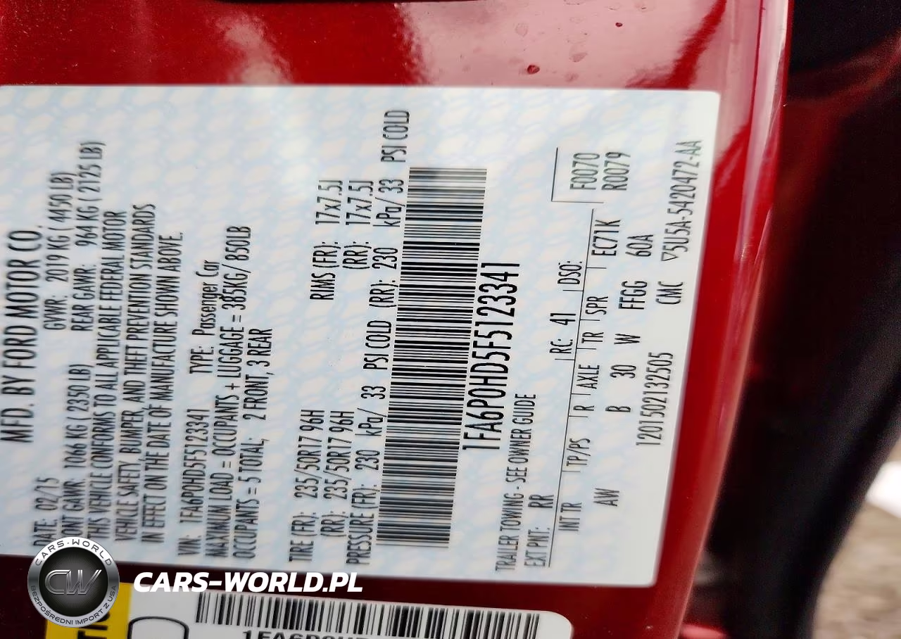 2015 Ford Fusion Se VIN:1FA6P0HD5F5123341 - 13