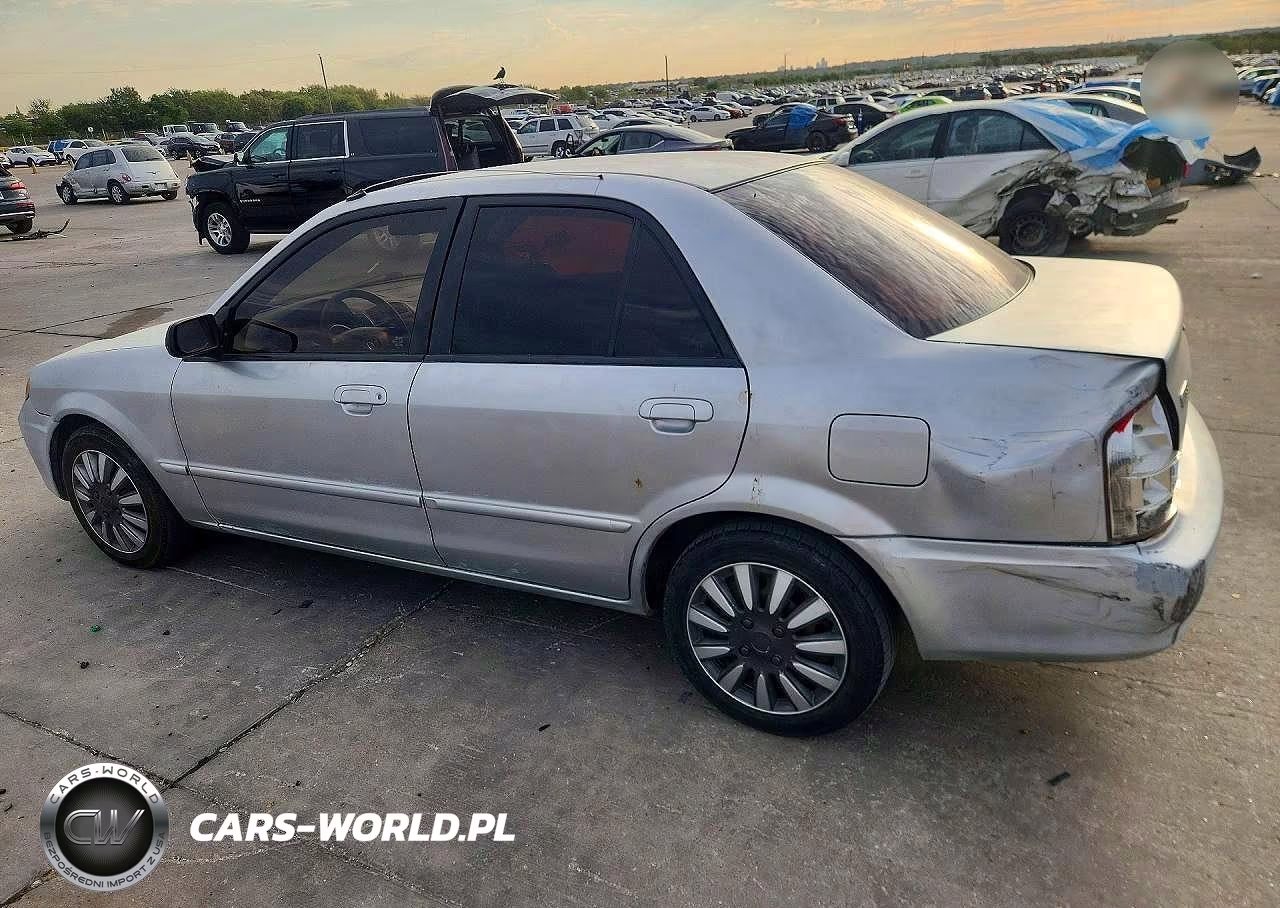 2001 Mazda Protege Lx VIN:JM1BJ225810430743 - 2