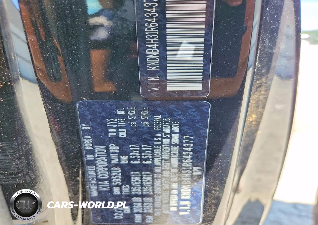 2024 Kia Carnival Lx VIN:KNDNB4H31R6434377 - 12