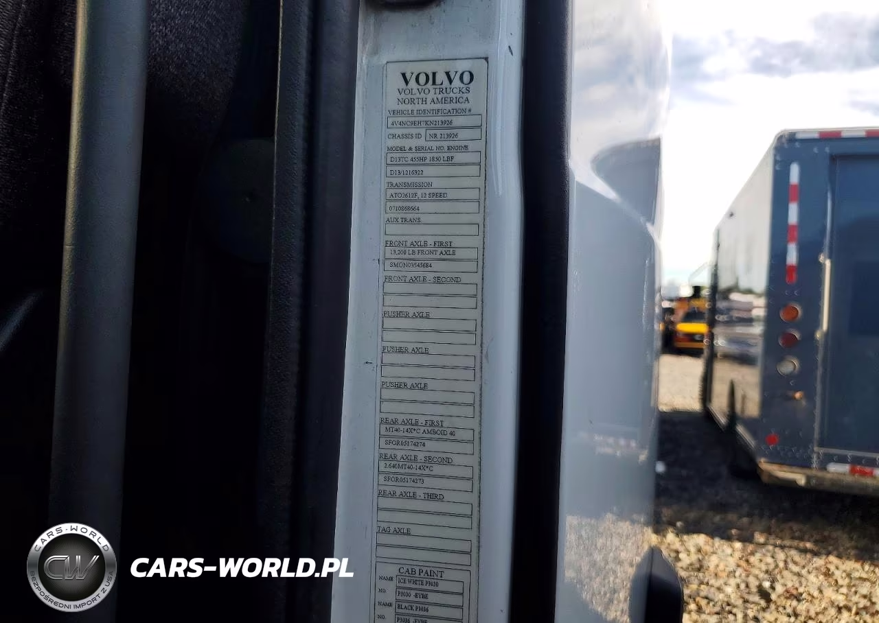 2019 Volvo 720 Trucks VIN:4V4NC9EH7KN213926 - 11