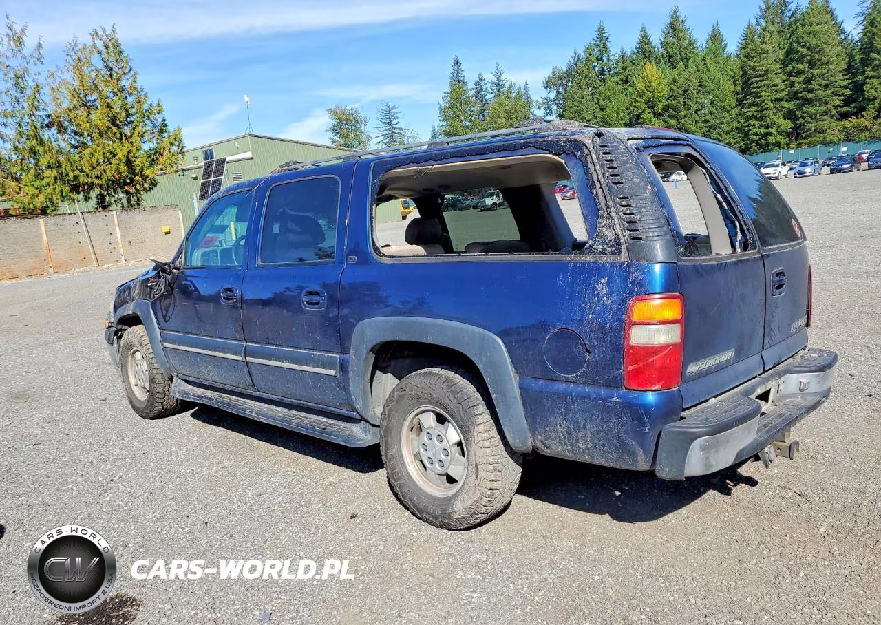 2001 Chevrolet Suburban K1500 VIN:3GNFK16T71G157394 - 2