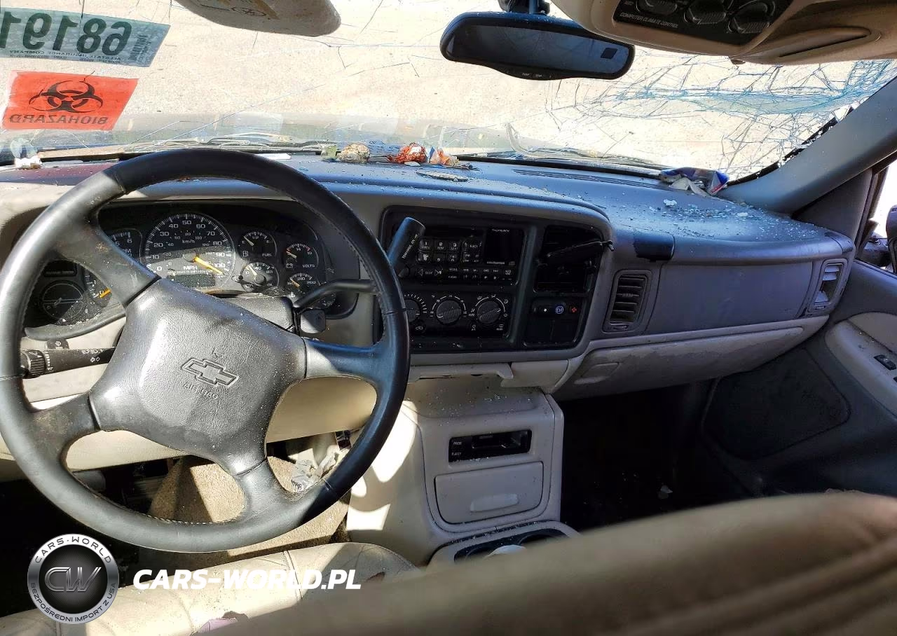 2001 Chevrolet Suburban K1500 VIN:3GNFK16T71G157394 - 8