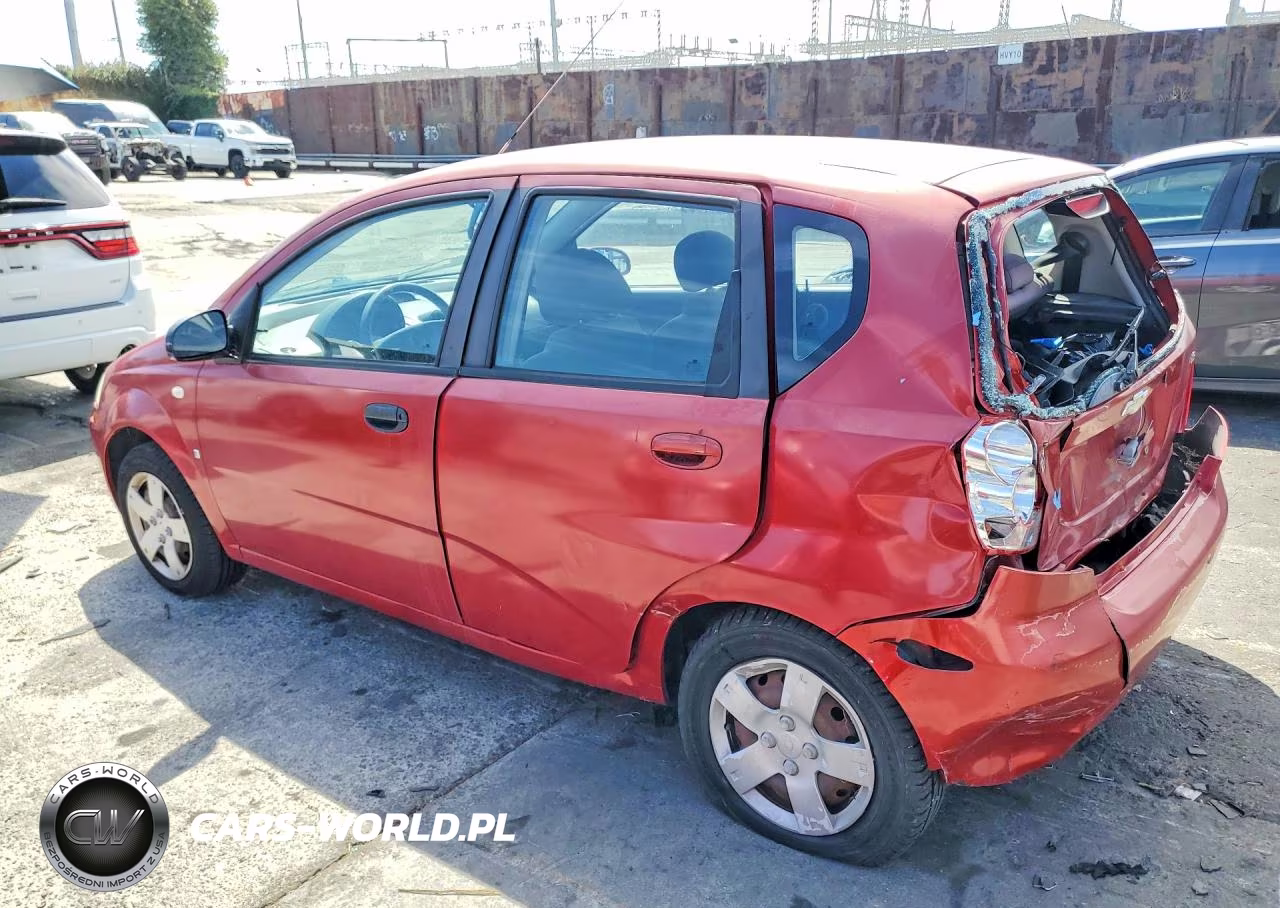 2007 Chevrolet Aveo Base VIN:KL1TD66697B774611 - 2