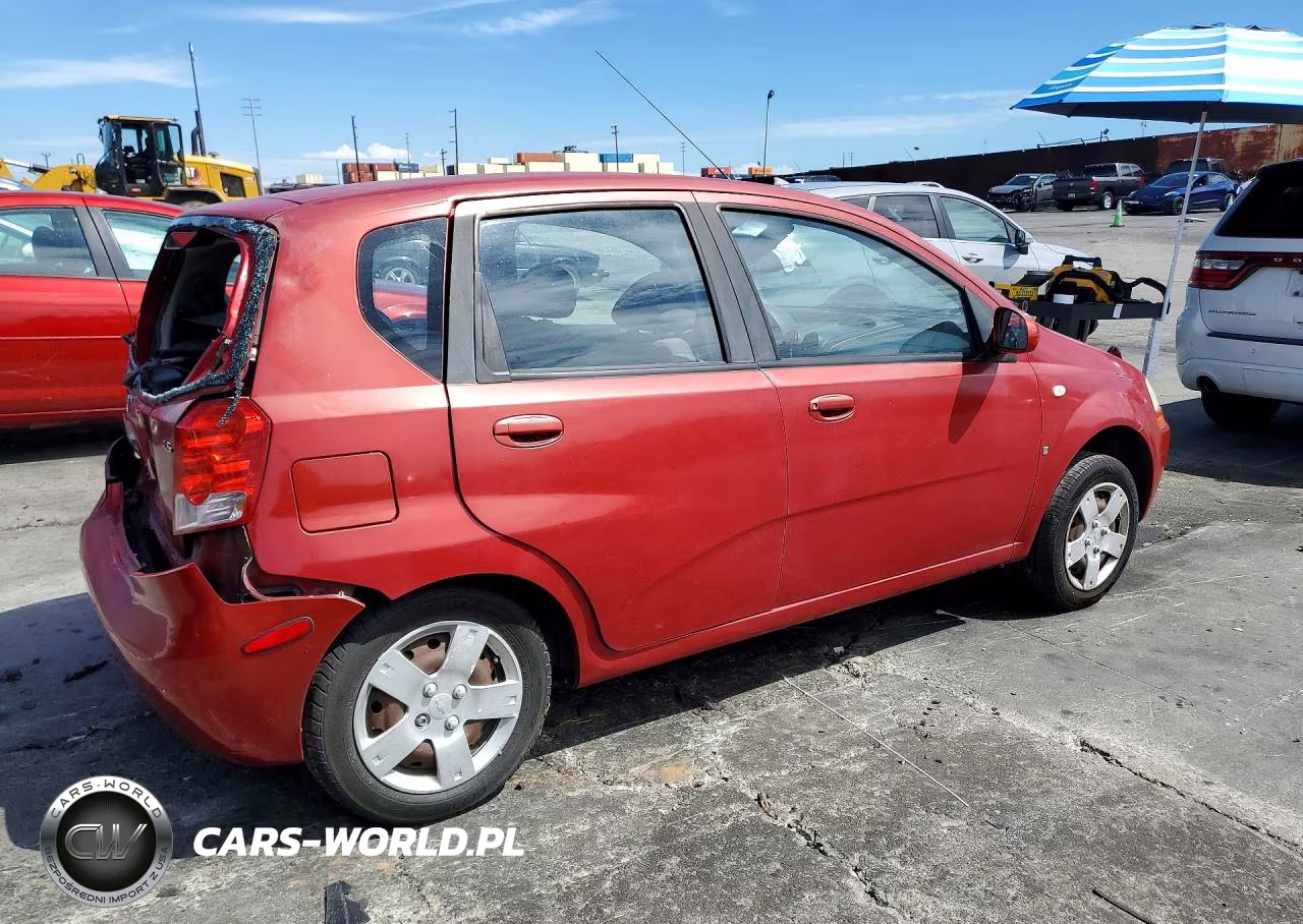2007 Chevrolet Aveo Base VIN:KL1TD66697B774611 - 3
