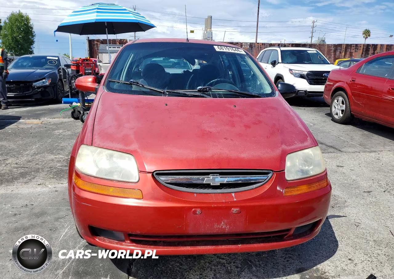 2007 Chevrolet Aveo Base VIN:KL1TD66697B774611 - 5