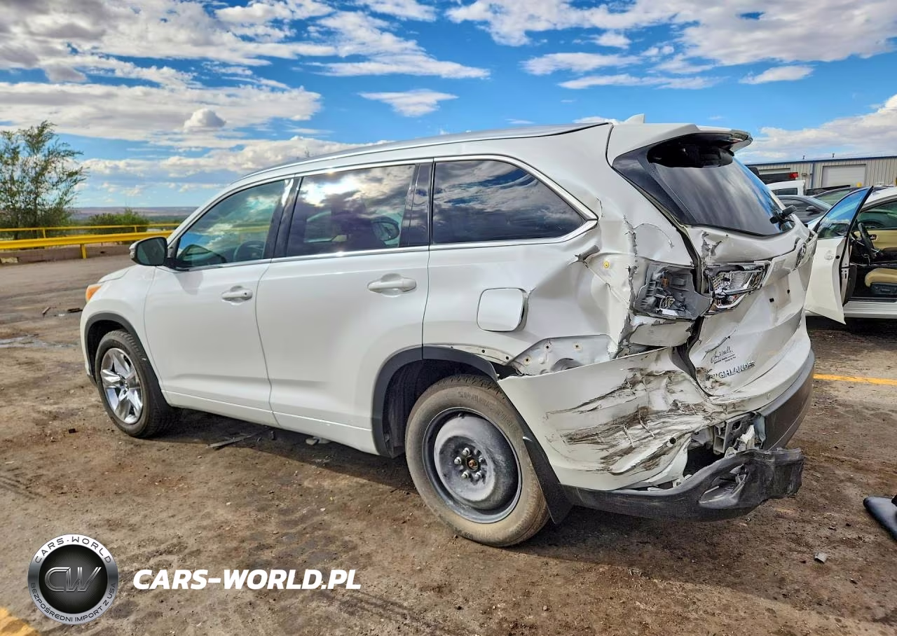 2016 Toyota Highlander Limited Platinum VIN:5TDDKRFH7GS285641 - 2