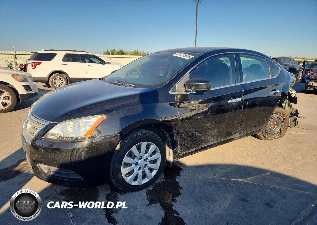 2015 Nissan Sentra S VIN:3N1AB7AP3FY347603 - 1