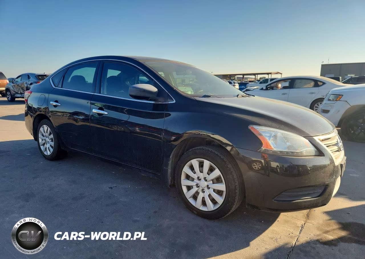2015 Nissan Sentra S VIN:3N1AB7AP3FY347603 - 4