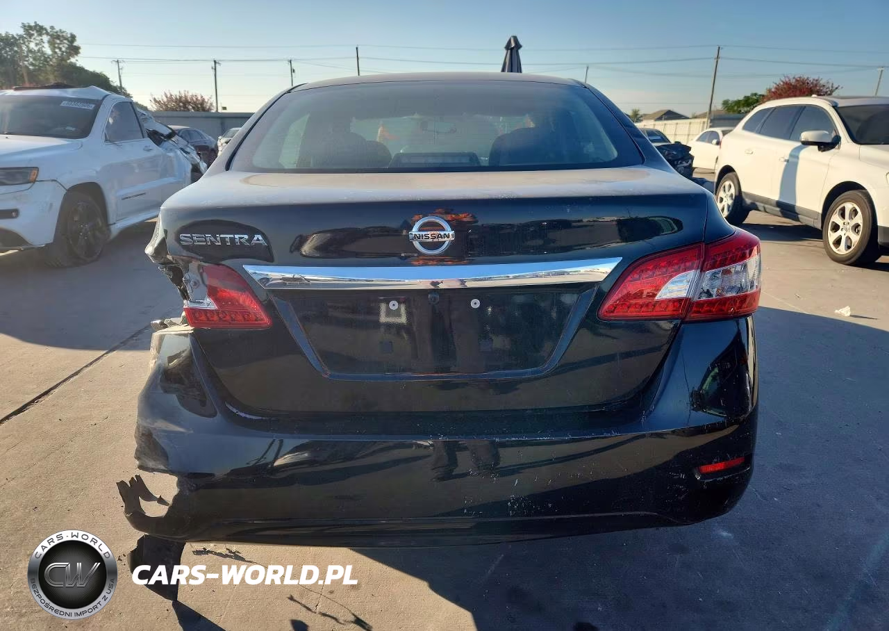 2015 Nissan Sentra S VIN:3N1AB7AP3FY347603 - 6