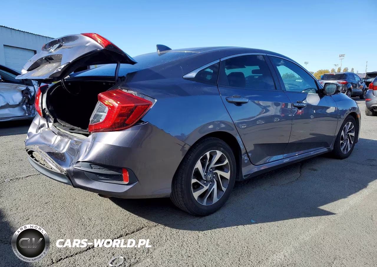 2017 Honda Civic Ex VIN:19XFC2F77HE217081 - 3