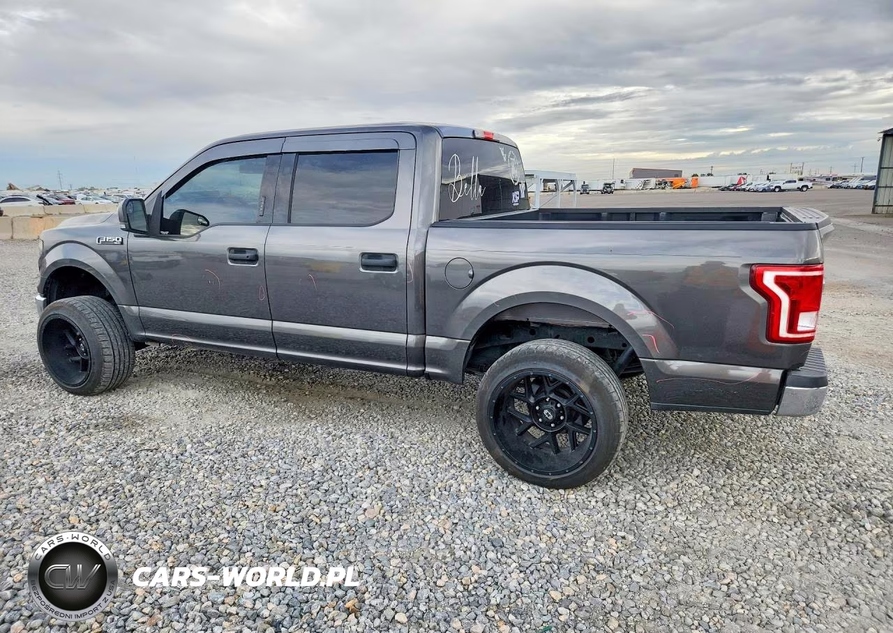 2016 Ford F150 Supercrew VIN:1FTEW1EG5GKD89345 - 2