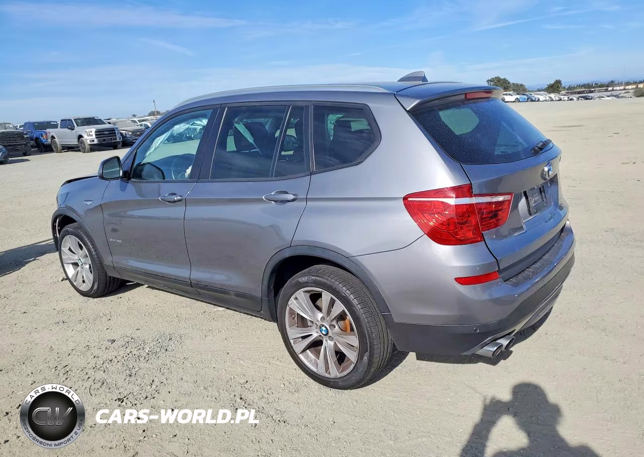 2016 BMW X3 Sdrive28I VIN:5UXWZ7C59G0T43351 - 2