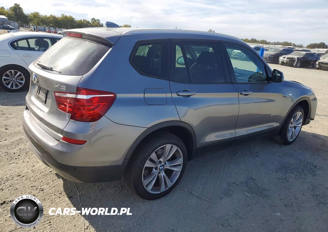 2016 BMW X3 Sdrive28I VIN:5UXWZ7C59G0T43351 - 3