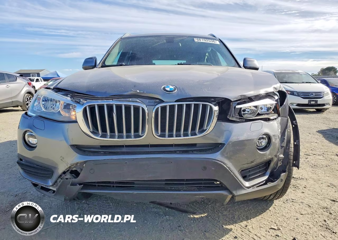 2016 BMW X3 Sdrive28I VIN:5UXWZ7C59G0T43351 - 5