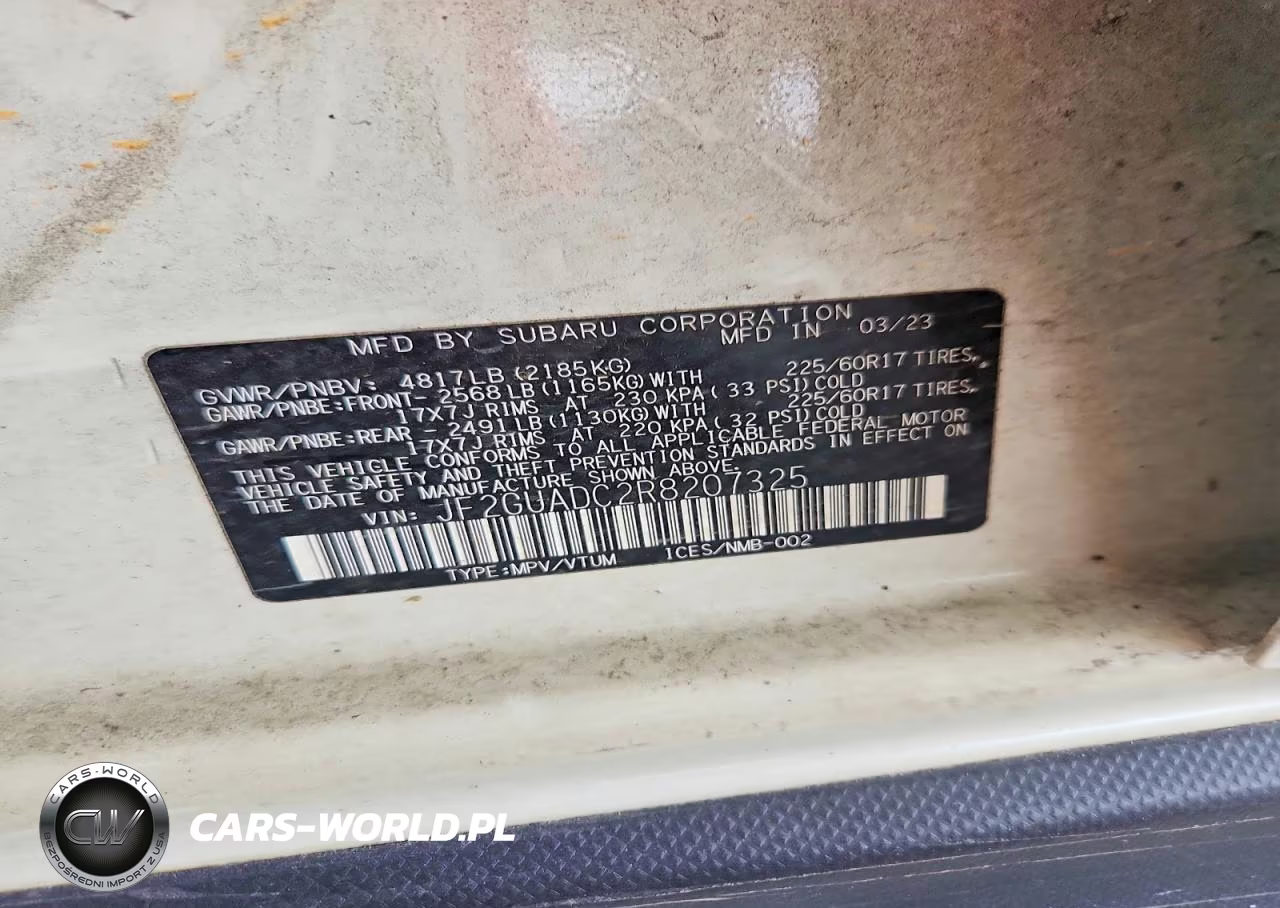 2024 Subaru Crosstrek Premium VIN:JF2GUADC2R8207325 - 12