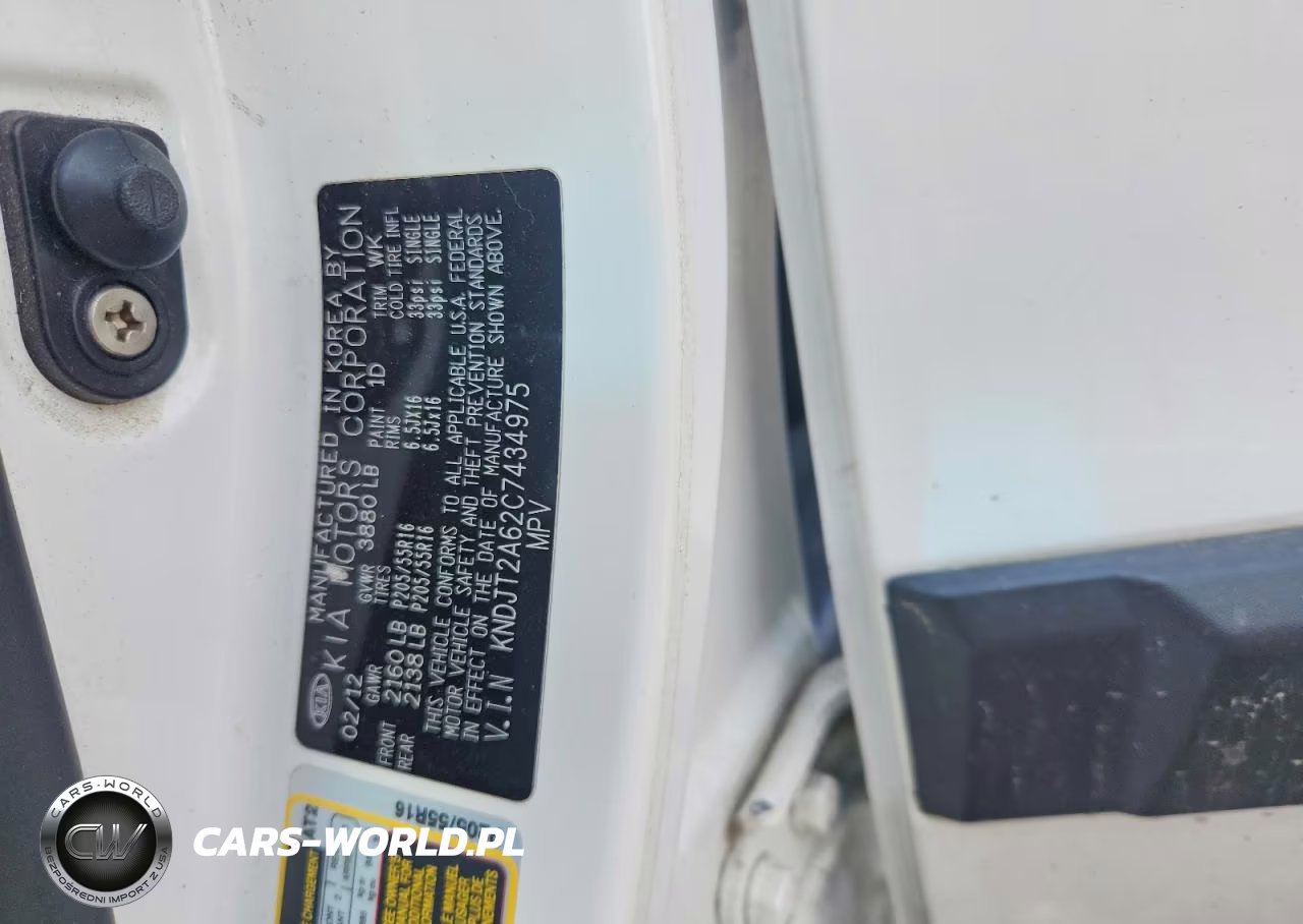 2012 Kia Soul + VIN:KNDJT2A62C7434975 - 12