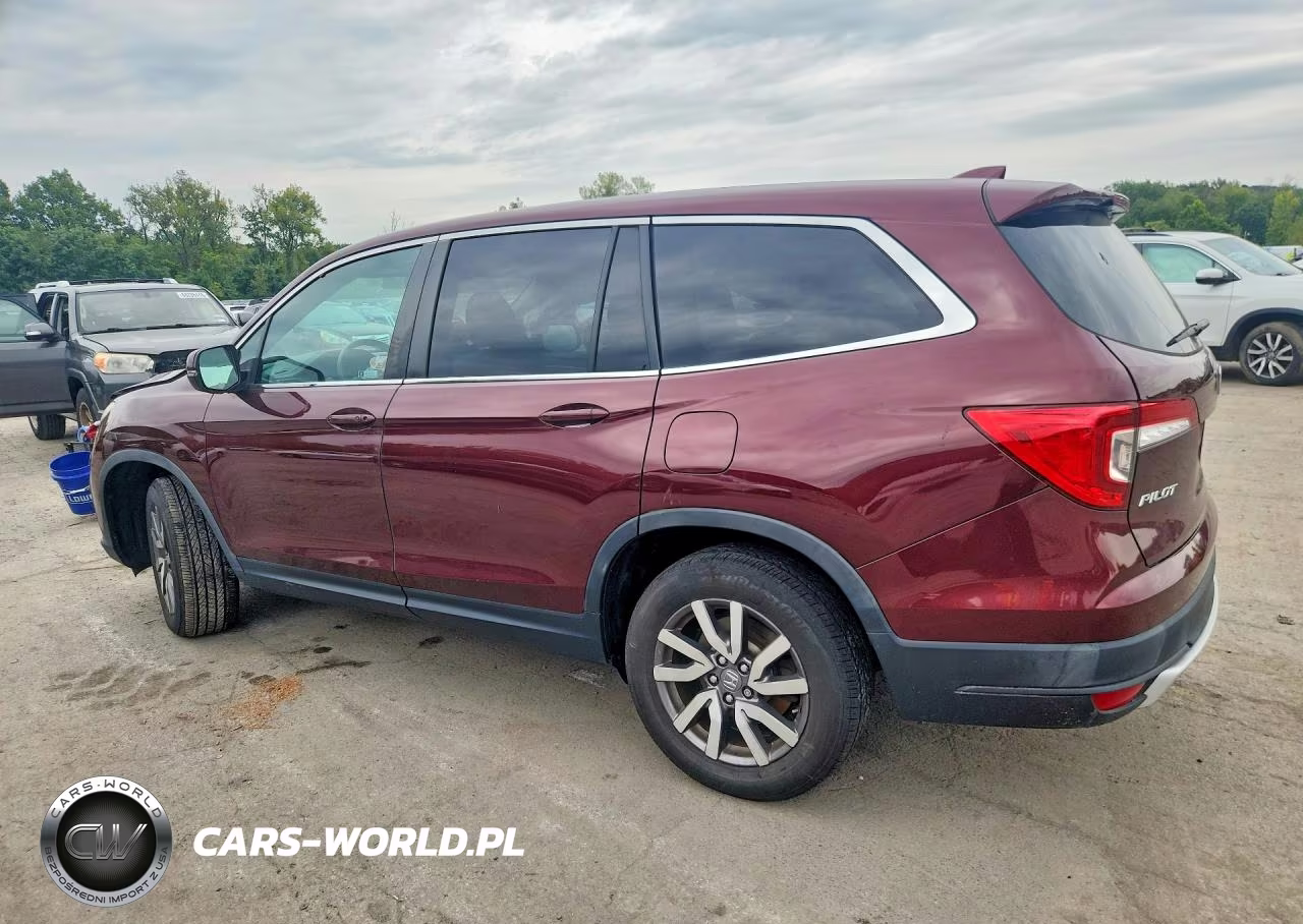 2021 Honda Pilot Ex VIN:5FNYF6H38MB040143 - 2