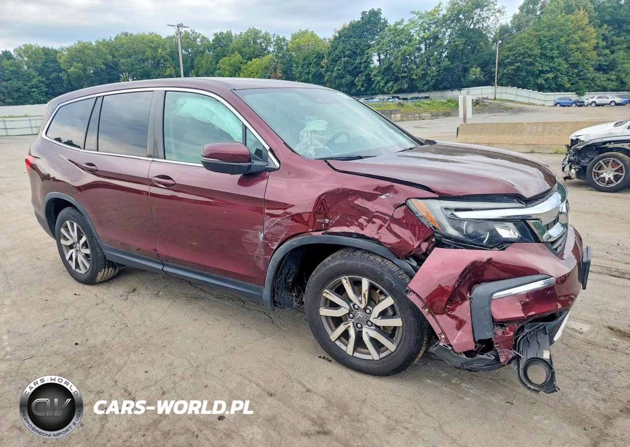 2021 Honda Pilot Ex VIN:5FNYF6H38MB040143 - 4