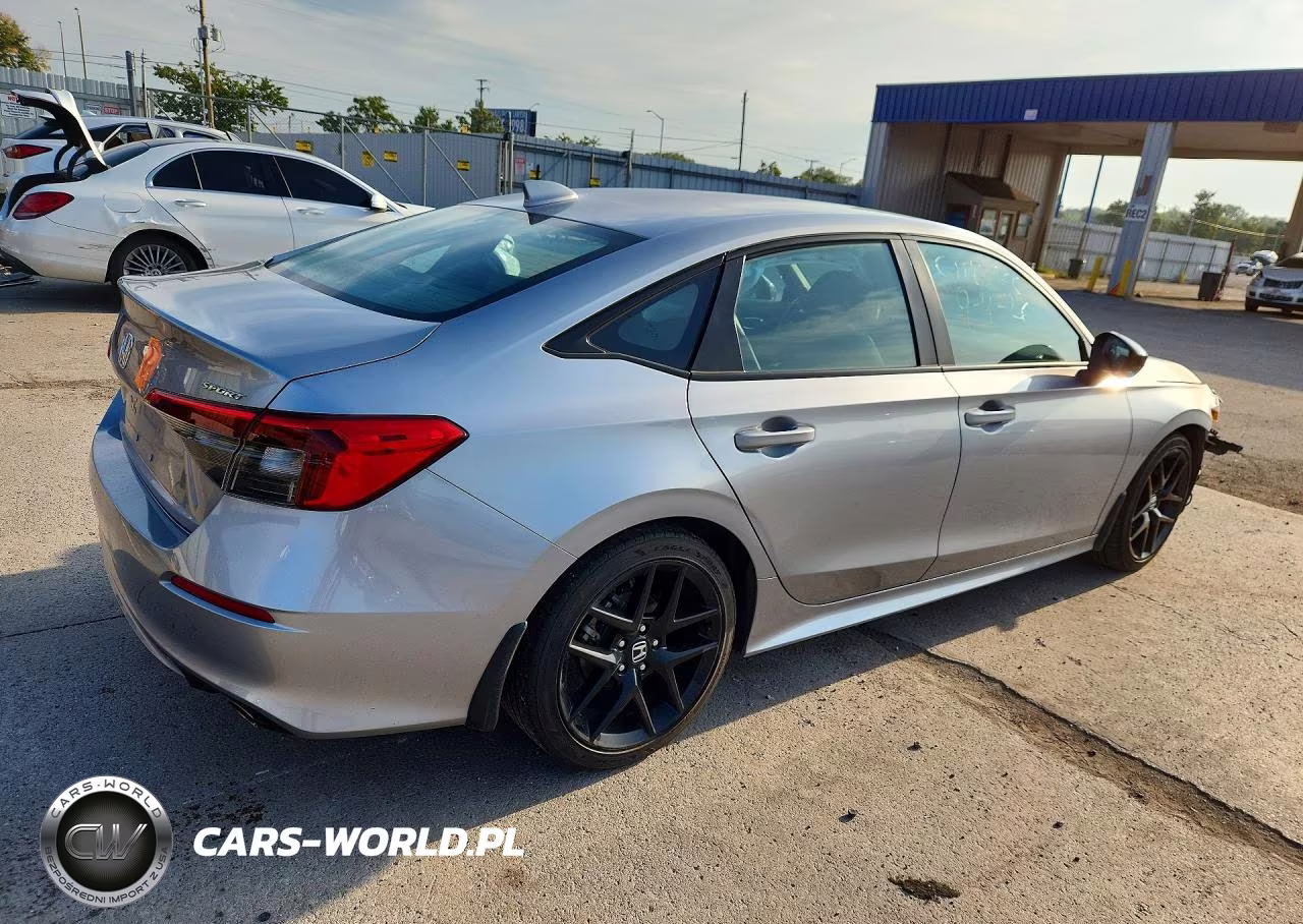 2022 Honda Civic Sport VIN:2HGFE2F56NH594138 - 3