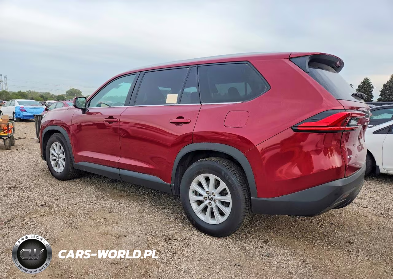 2024 Toyota Grand Highlander Xle VIN:5TDAAAB56RS021543 - 2