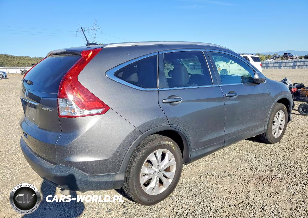 2014 Honda Cr-V Exl VIN:2HKRM4H70EH659484 - 3