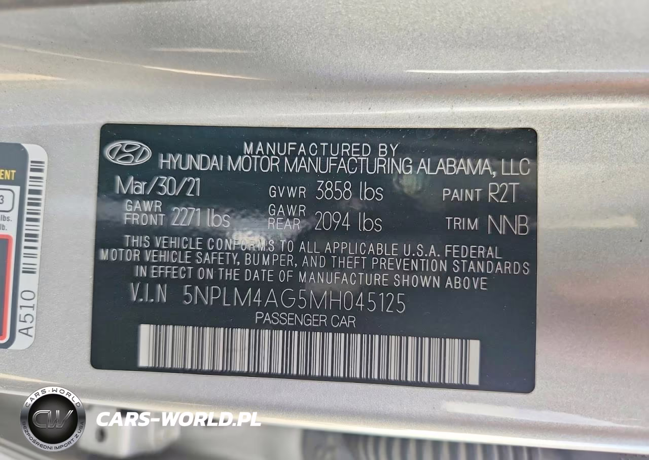2021 Hyundai Elantra Sel VIN:5NPLM4AG5MH045125 - 13