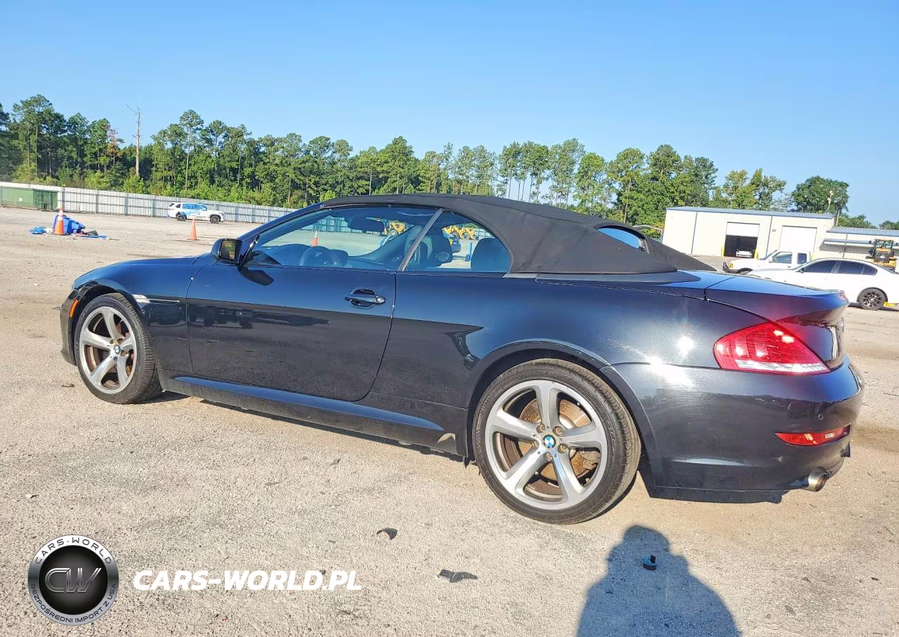2008 BMW 650 I VIN:WBAEB53518CX61700 - 2