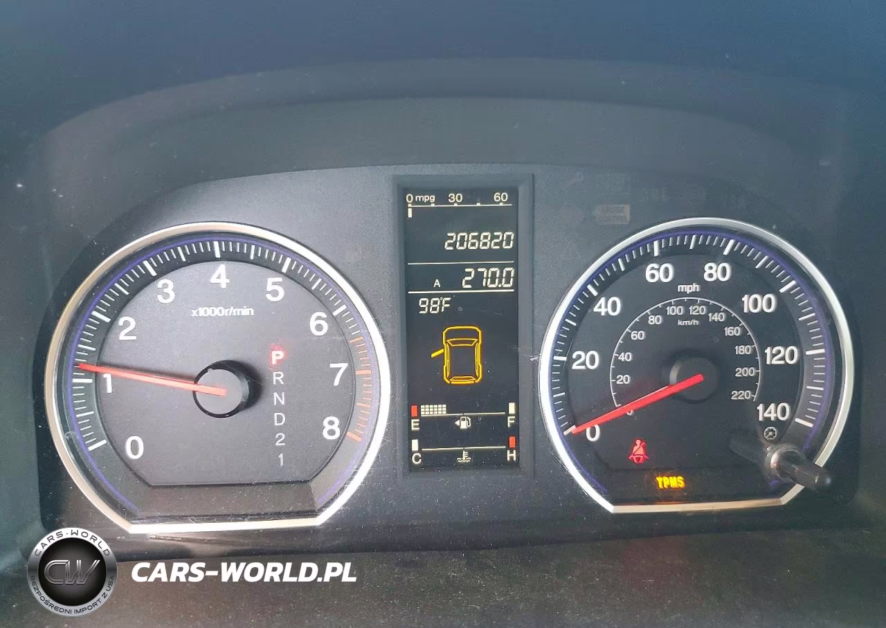 2008 Honda Cr-V Exl VIN:JHLRE38748C041885 - 9