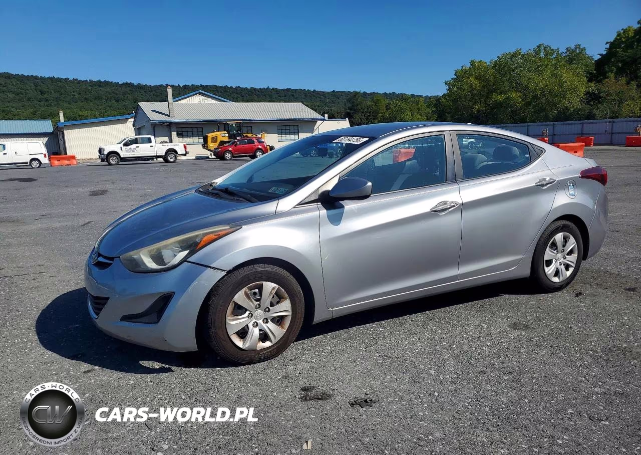 2016 Hyundai Elantra Se VIN:5NPDH4AE7GH722056 - 1