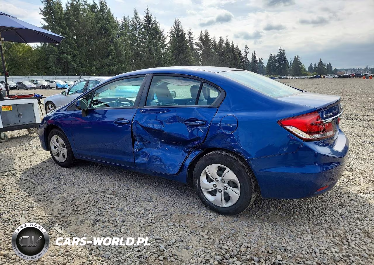 2013 Honda Civic Lx VIN:19XFB2F50DE290238 - 2