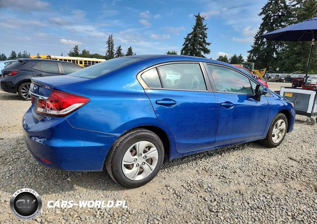 2013 Honda Civic Lx VIN:19XFB2F50DE290238 - 3