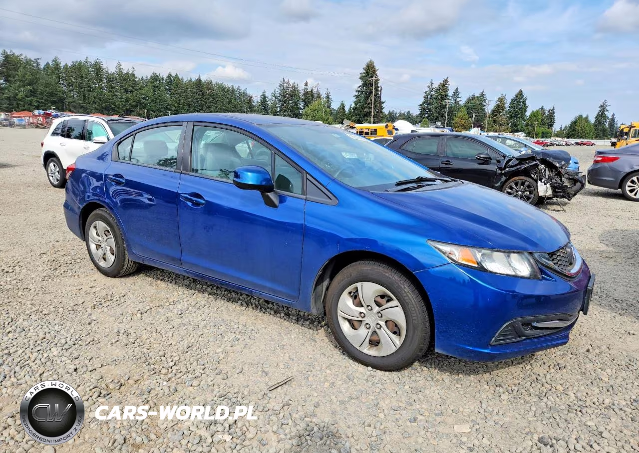 2013 Honda Civic Lx VIN:19XFB2F50DE290238 - 4