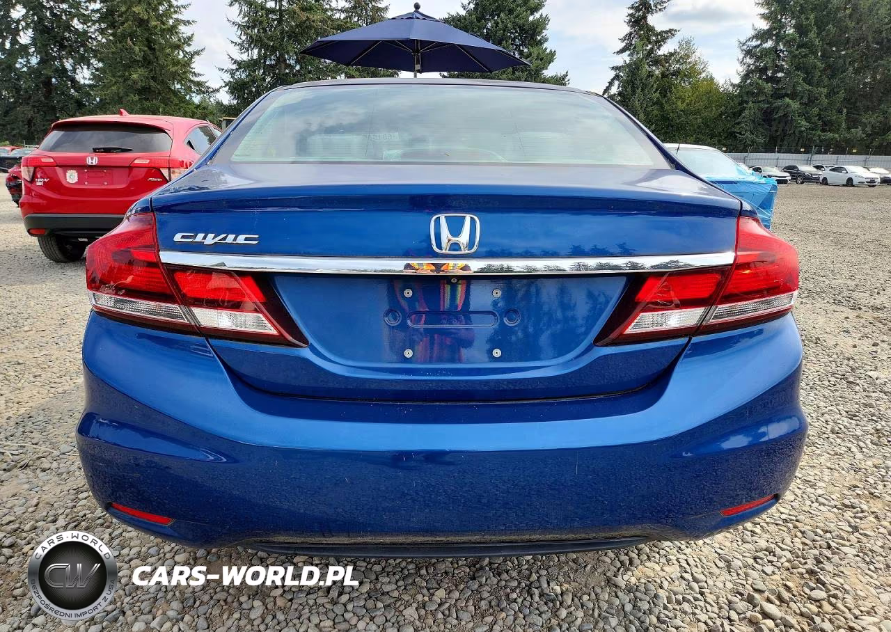 2013 Honda Civic Lx VIN:19XFB2F50DE290238 - 6